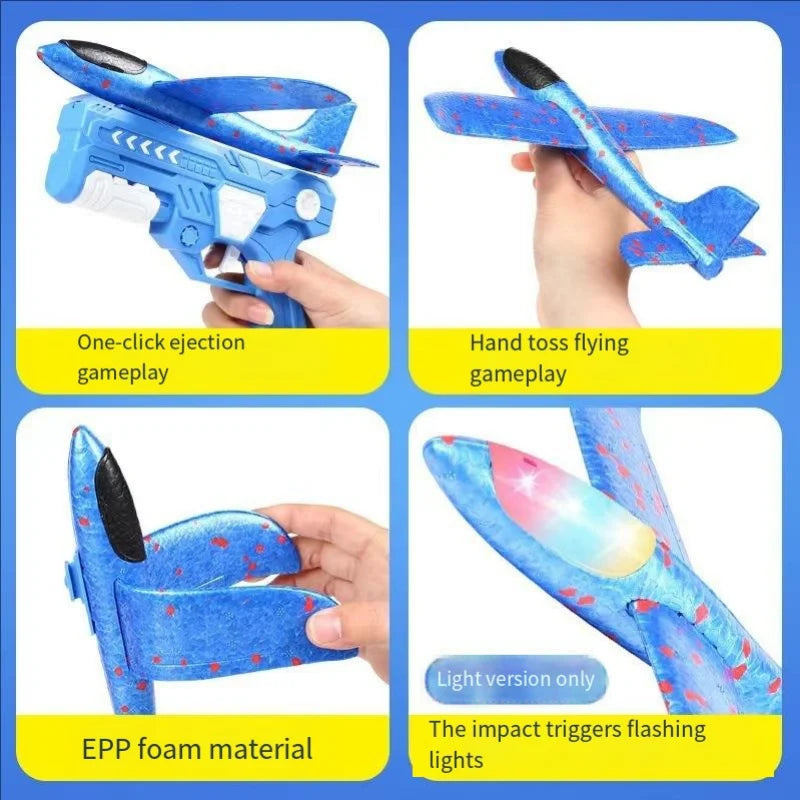 Glowing Foam Aircraft Launcher