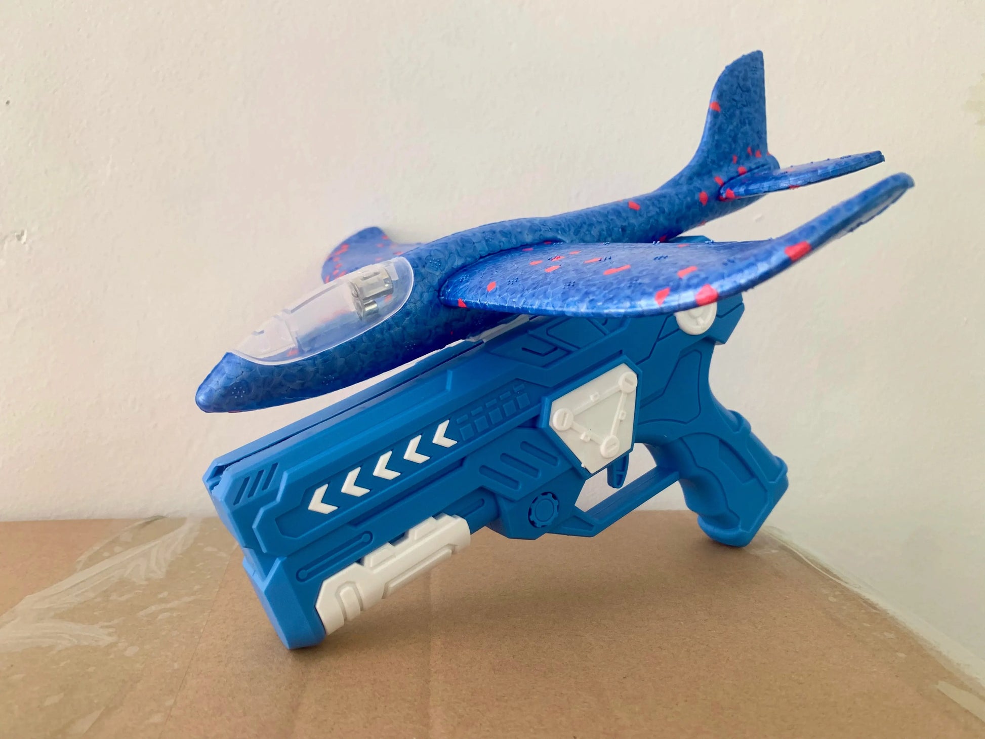 Glowing Foam Aircraft Launcher