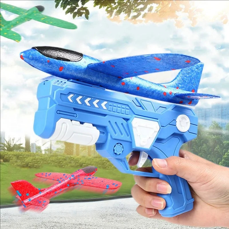 Glowing Foam Aircraft Launcher